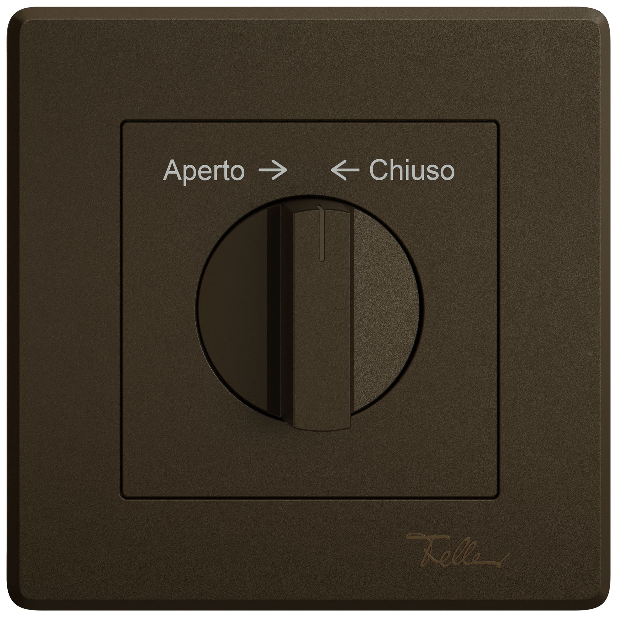 UP-Montageset EDIZIO.liv SNAPFIX® f.Schwenktaster m.Griff Aperto → ← Chiuso br