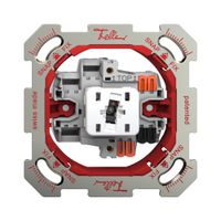 UP-Leuchtdruckschalter Feller SNAPFIX® 3/1L Seitenlinse LS rot