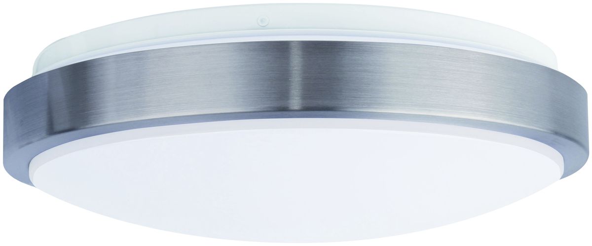 LED-Deckenleuchte DOTLUX LUNAsilver 36W 3500lm 3000/4000/5700K IP44 Aluminium