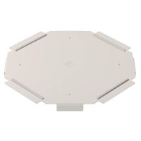 Coperchio BET RKD per pezzo a croce 100mm acciaio affinato A4 grezzo