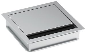 Uscita cavo BACHMANN LOOP SQUARE dimensione 120×120×25mm alluminio
