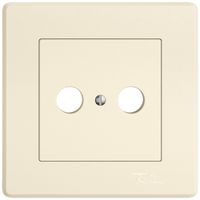 UP-Montageset EDIZIO.liv SNAPFIX® für Antennensteckdose cr