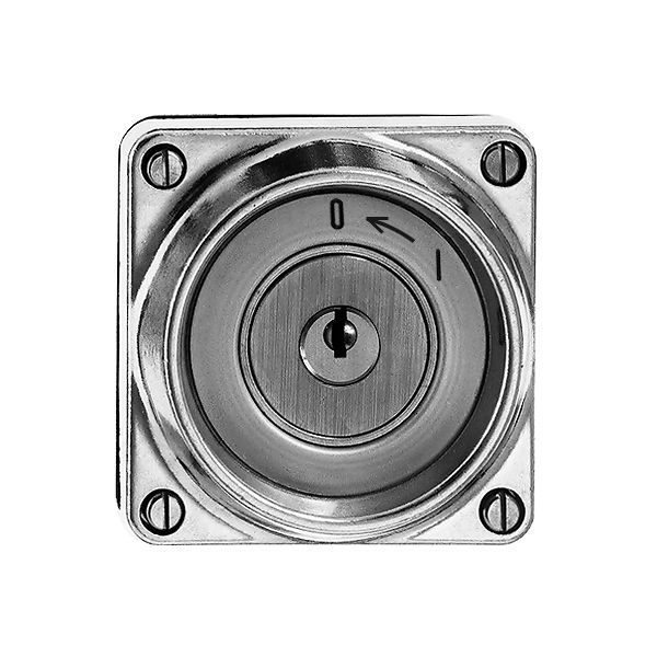 Contact pivot. INC hum.0<-1/2L Al poli, a.serrure de sûreté