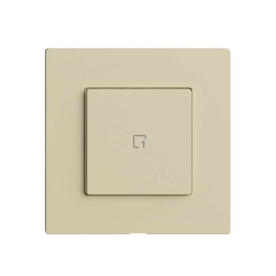 Comando per pulsante scena 1 scena/1T Edue Wiser vanille