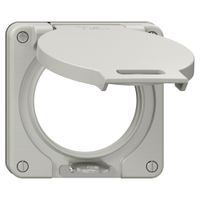 Deckel mit Klappdeckel NEVO Ø60mm abschliessbar IP21 lgu (Dicht.sz)