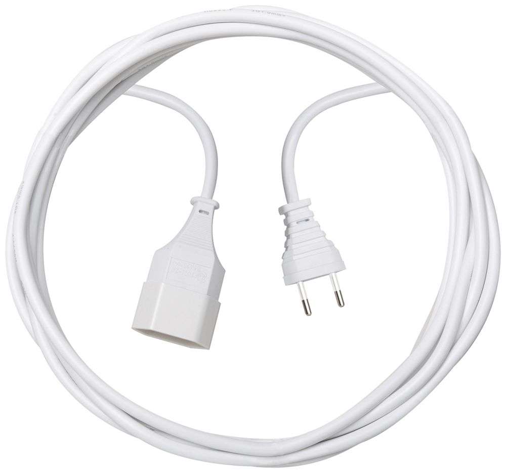 Cavo di prolunga Brennenstuhl PVC 10A 230V 2×1mm² T11/T11 5m bi