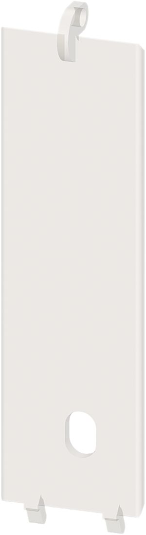 Plombierabdeckung Siemens SIRIUS für REG-Geräte mit Aussparung unten 17.5mm