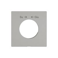 Kit di montaggio EDIZIO.liv SNAPFIX® pulsante girevole c.chi.Su → ← Giù grc