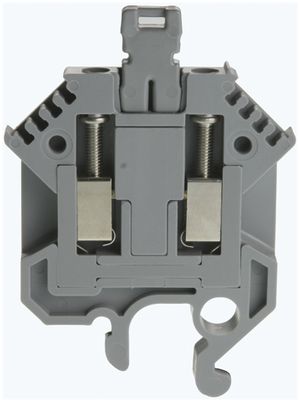 Borne de passage joignable WZ 0.5…2.5mm² 16A 800V vis 2×1 rail DIN/G TH35/G32 gr