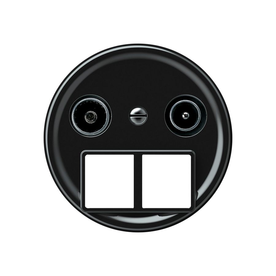 Multimediadose TV-R origin Durchgangsdose 19dB 1.7dB schwarz