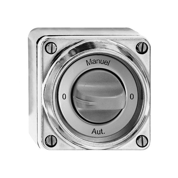 Drehschalter nass 0-Auto-0-Main 2/1P Al natur