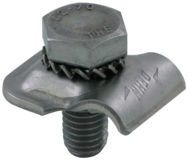 Klemmblock DEHN/elvatec mit Sechskantschraube M10×25mm, V4A