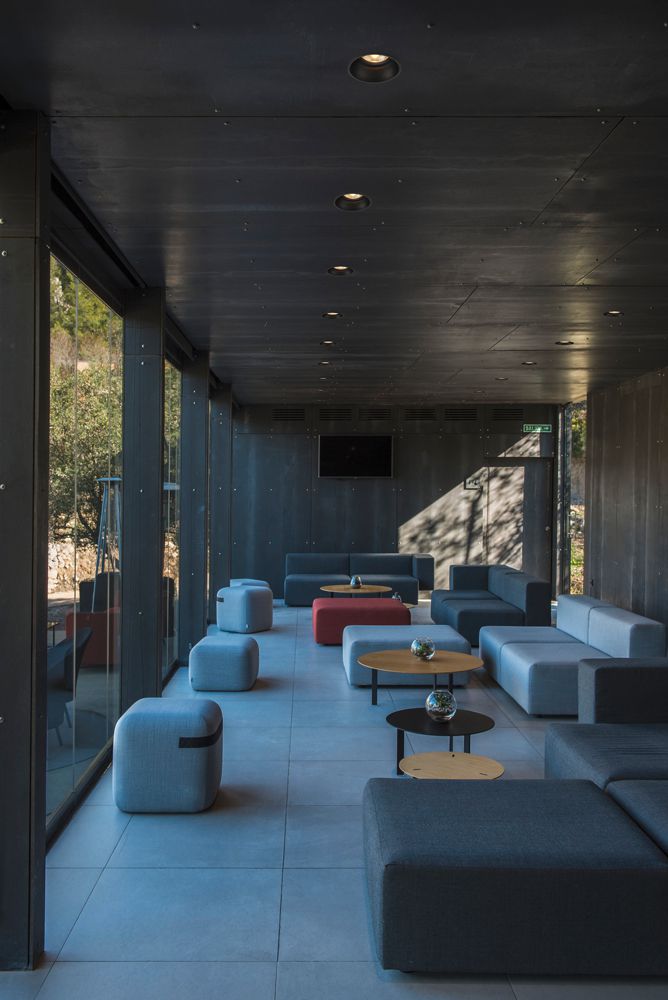 EB-Deckenleuchte SLV HORN-T, GU10 50W IP20 mattschwarz