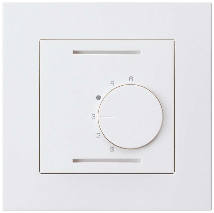 Termostato ambiente INC kallysto.pro bianco senza interruttore