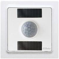 AP-RF-Bewegungs-/Helligkeitssensor Eltako FBH55SB Solar weiss glänzend