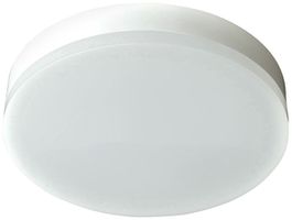 LED-Deckenleuchte Z-Licht FlachLED 12W 900lm 3000K IK8 Ø220mm IP44 PC weiss