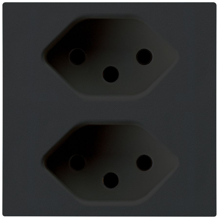 Spiegelschrank Steckdose Hager, 2×T13, D, schwarz