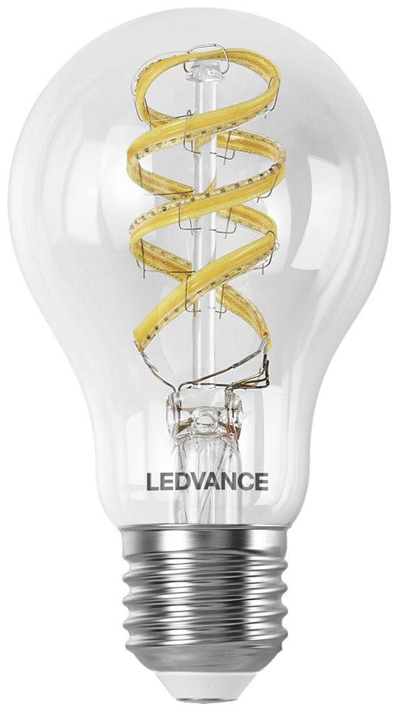 Lampe LED LEDVANCE SMART+ WiFi E27 4.8W 470lm RGBTW VAR Ø60×105mm type A clair