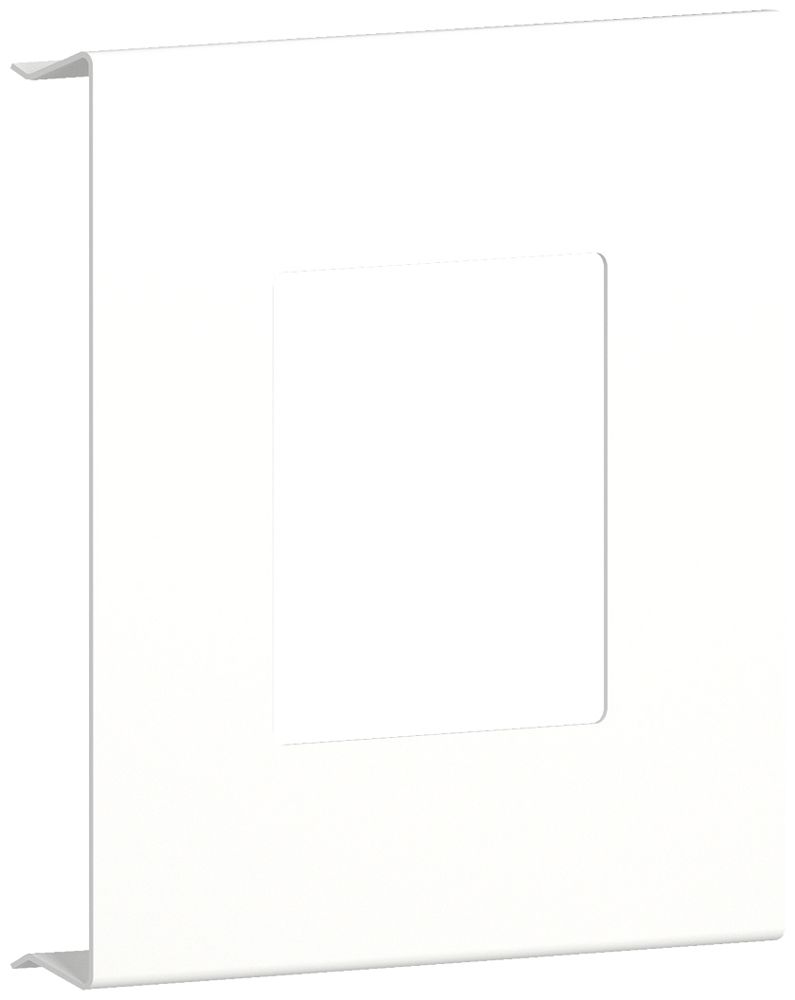 Cache tehalit 60×60mm pour BRS couvercle 120mm blanc trafic