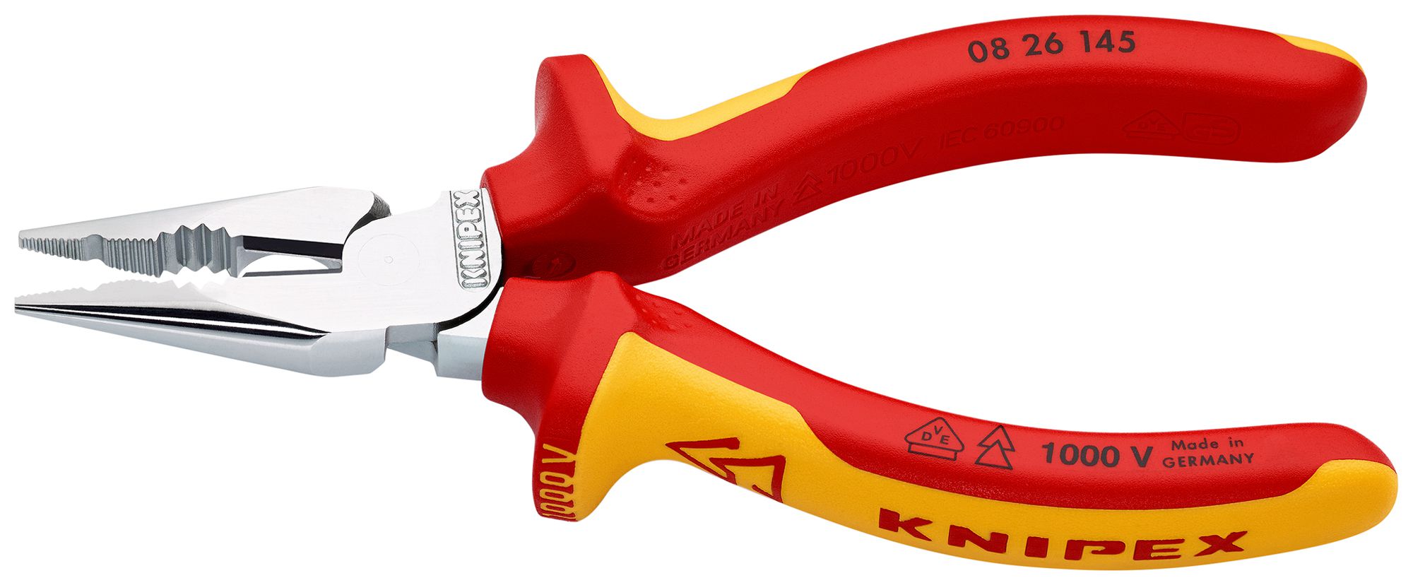 Spitzkombizange KNIPEX VDE Ø2-3mm 8…16mm²