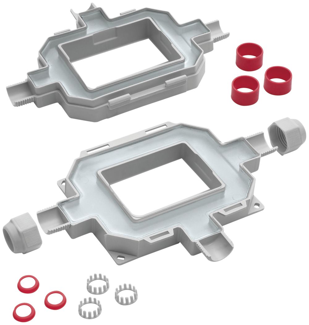 Abzweigdose Raytech FOXBOX3, m.Gel 3×Eingängen Kabelverschraubung IP68 gu