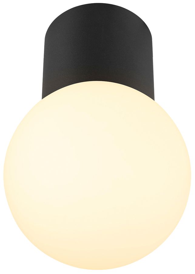 Deckenleuchte SLV VARYT E14 1×6W IP44 DIM Ø76×80mm schwarz