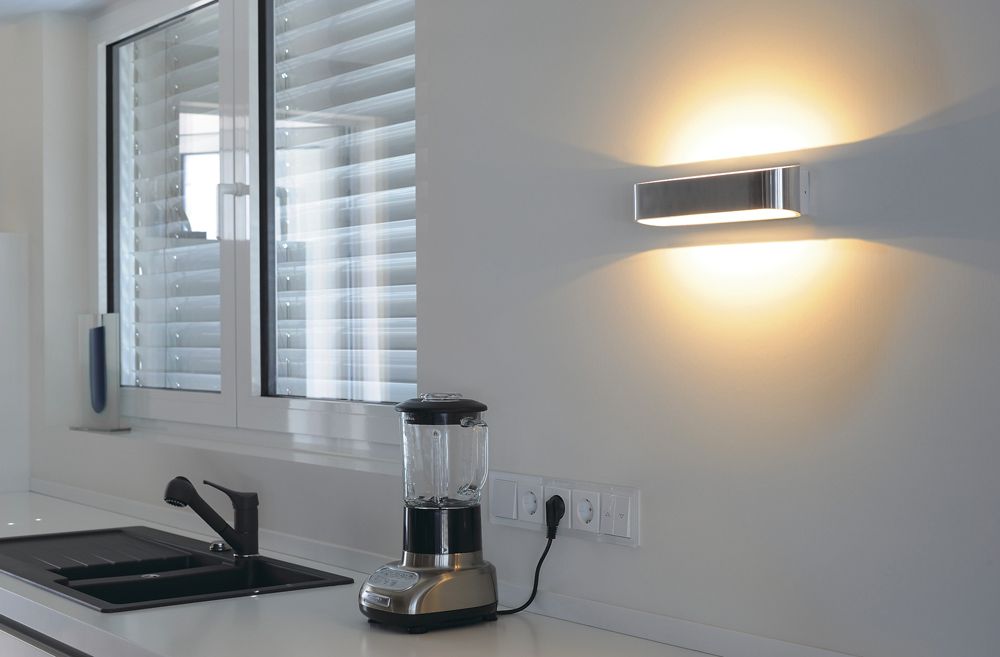 Applique LED SLV ASSO 300, 12W 975 lm 3000K IP20 alu brossé