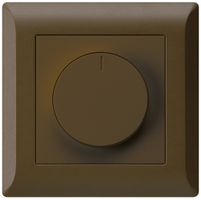 UP-Universaldimmer kallysto.line Phasenanschnitt mit LED braun