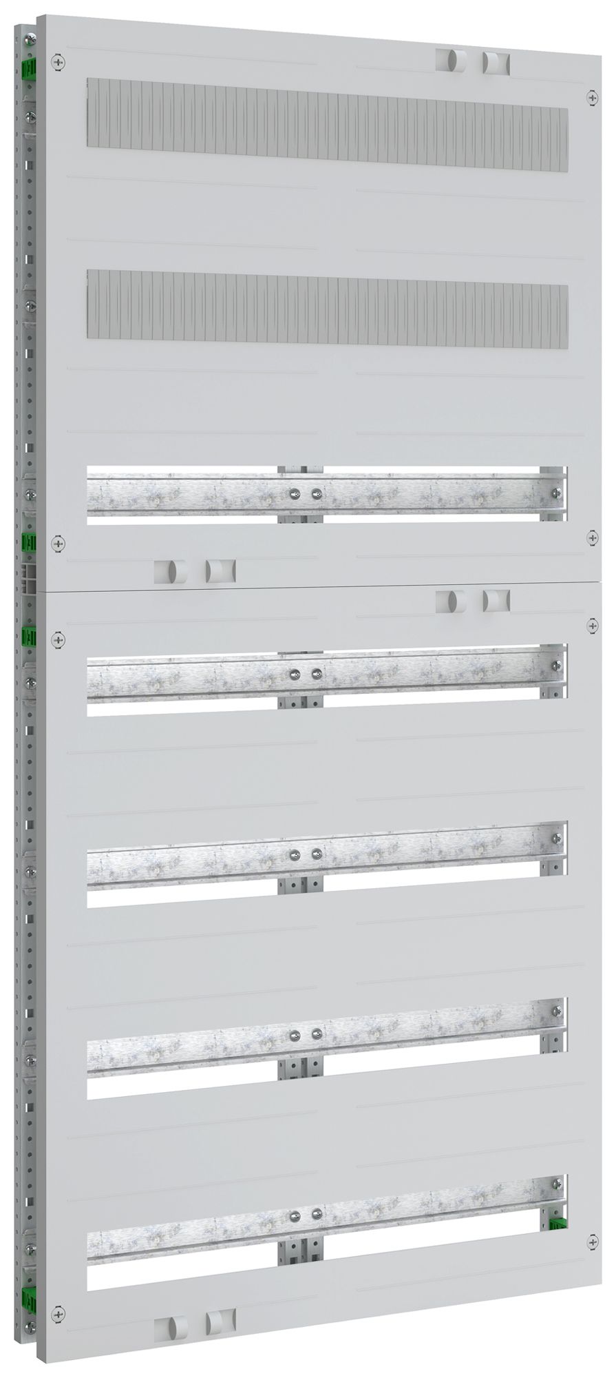 Panneau de distribution Pragma multi 7 rails 500×1050×80mm 2 champs