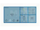 UP-Touchpanel KNX MDT BE-GTS06TW.01S 6" Glas weiss