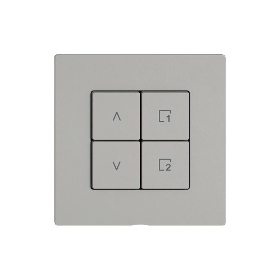 Comando per interruttore tapparelle EDIZIO.liv Wiser SNAPFIX® 1C scena 4T grc