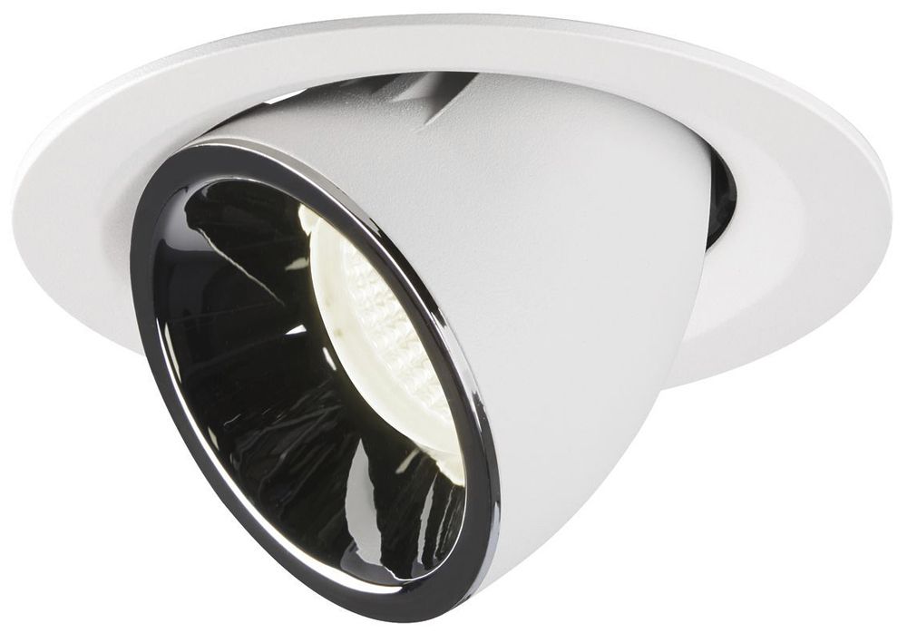 EB-LED-Downlight SLV NUMINOS GIMBLE M, 17.5W 500mA 1660lm 4000K 20° ws/chr