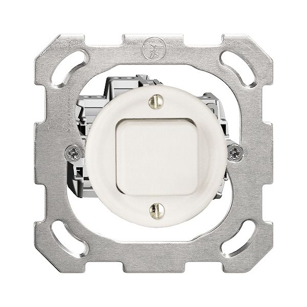 Interrupteur poussoir ENC 3/1L blanc FH