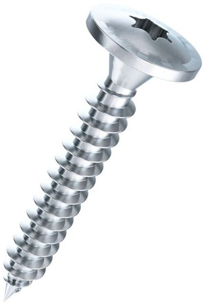 Vis à bois FERRONORM hexalobulaire interne TX 20mm Ø4×40mm acier