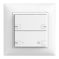 Set frontale INC EDIZIOdue zepAIR ON/OFF 1C senza designazione, con LED bianco