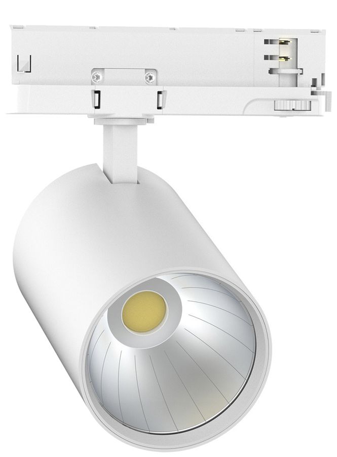 Spot LED SLV TRACKSPOT P 20W 3320lm 930 47° AD3PH Ø90mm blanc