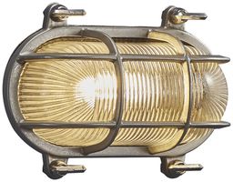 Plafonnier/applique Nordlux Helford 1×E27 12.5W IP64 190×125mm nickel