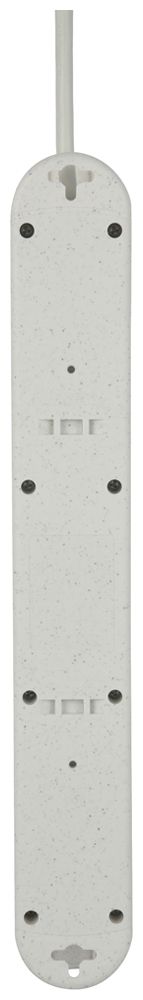 Prise multiple Re:Life 10A avec interrupteur EN/HORS 6×T13 3×USB 1.8m blanc