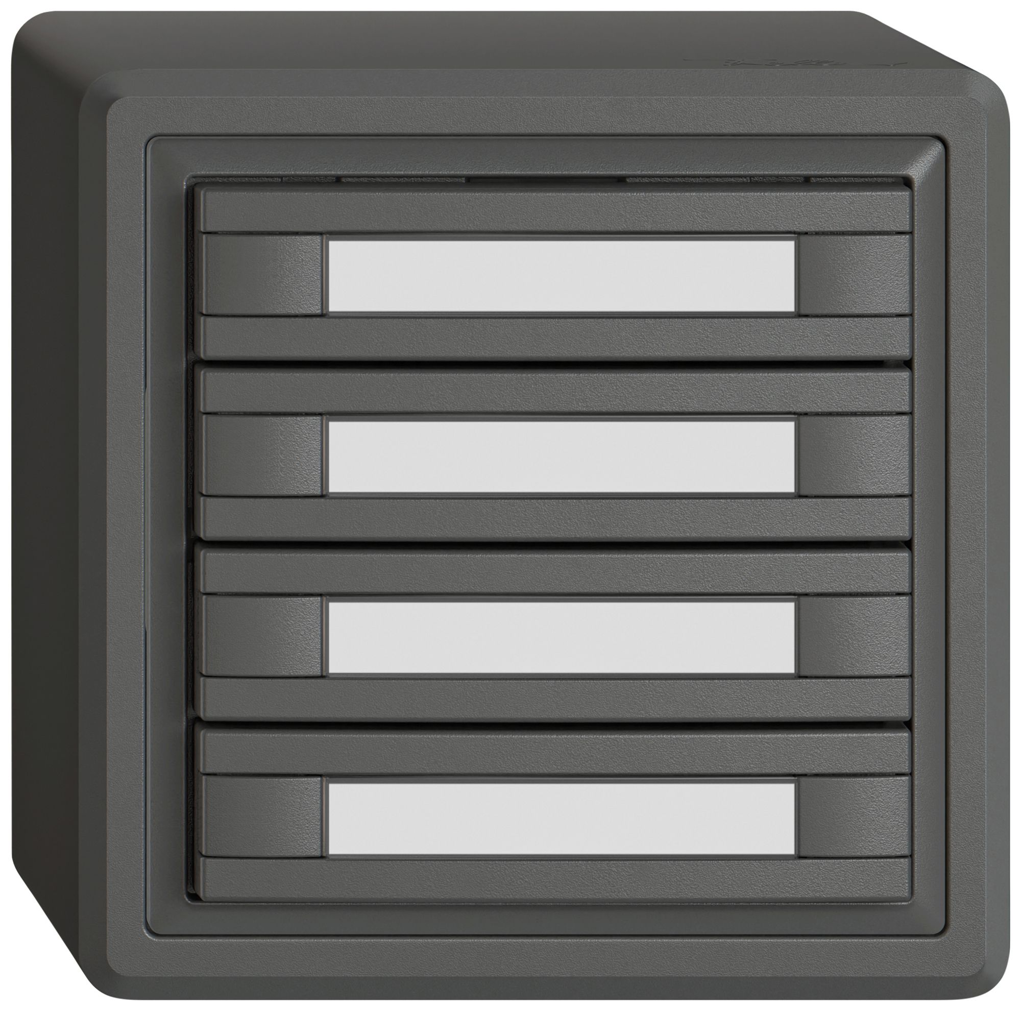 AP-Universaltaster EDIZIO.liv UNI SNAPFIX® o.LED 8× 1-Tbed.Pap.dgu