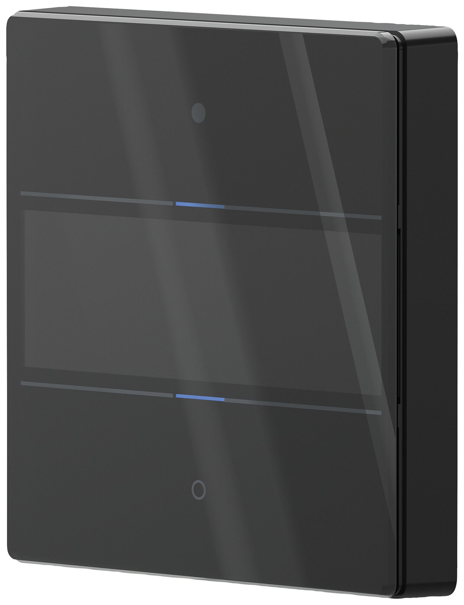 UP-Tastsensor KNX Theben iON 102 G LED Mit Beschriftungsfeld schwarz