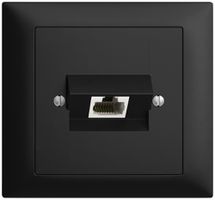 EB-Dose 1×RJ45/u 4P ITplus EDIZIOdue schwarz