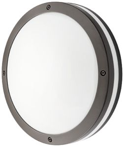 Lampada apparente SG Evje E27 2×33W IP65 diretto/indiretto Ø320 antracite