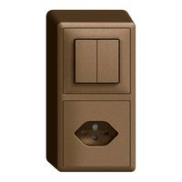 Combinazione AP EDIZIOdue 1/1P+T13 coffee