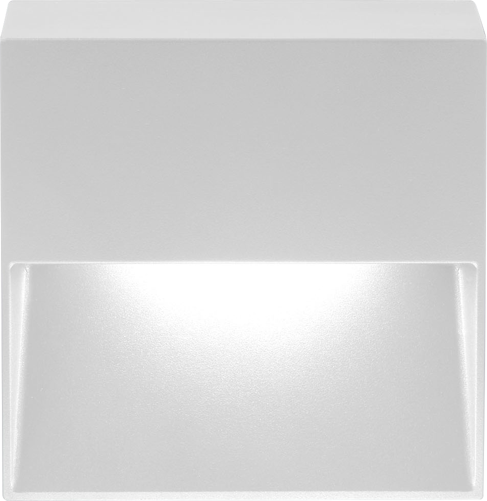 Lampe apparente à LED ORL carrée 10 W, 3000K, IP 65, bc, 175 × 175 × 42mm