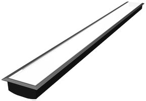 EB-Profil SLV GRAZIA 60 1500×86×33mm Aluminium schwarz