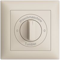 Kit front. 0-Waschmaschine-0-Tumbler EDIZIOdue 88×88mm crema