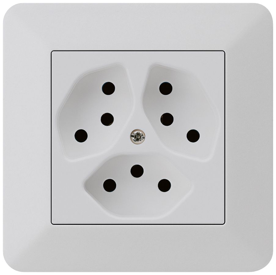 Presa INC kallysto.trend 3×T13 grigio chiaro