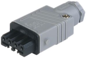 Leitungsbuchse 4LPE, STAK 4 IP54, grau