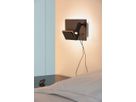 Applique LED SLV SOMNILA SPOT LEFT 15W 3000K c.lpda di lettura e USB nero
