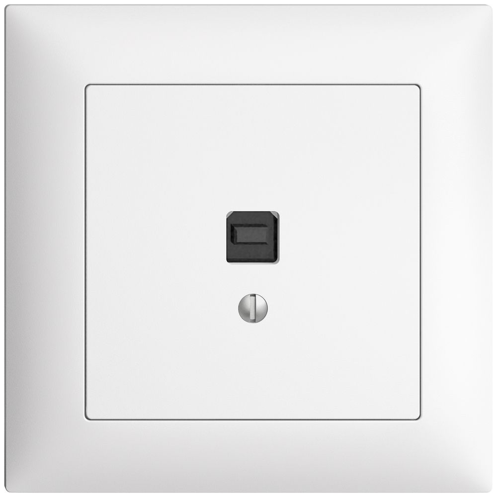 Interface de données ENC EDIZIOdue FMI KNX/USB, blanc